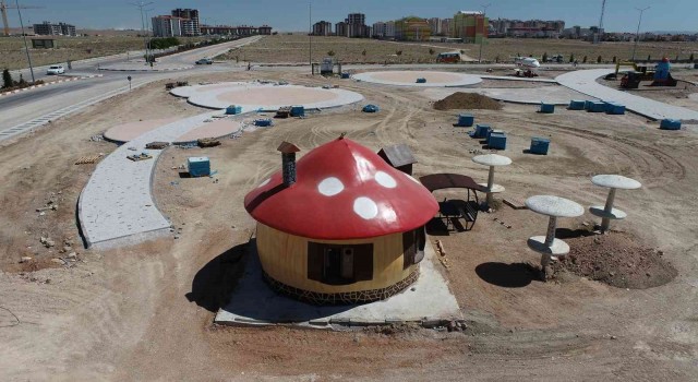 Karamanda yeşil alan ve park çalışmaları devam ediyor