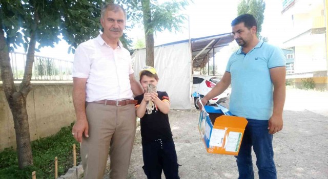 Karsta yaralı Kerkenez tedavi altına alındı