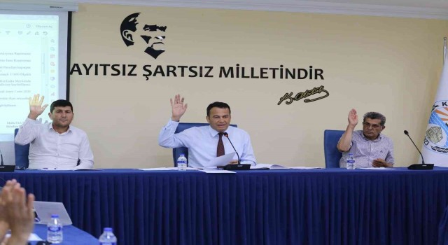 Kaş Belediyesi Meclisi Temmuz ayı toplantısı yapıldı