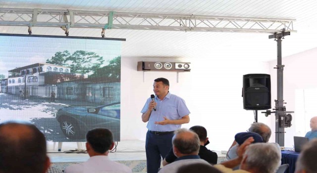 Kasaba Çarşı ve Meydan Düzenleme Projesi tanıtım toplantısı yapıldı