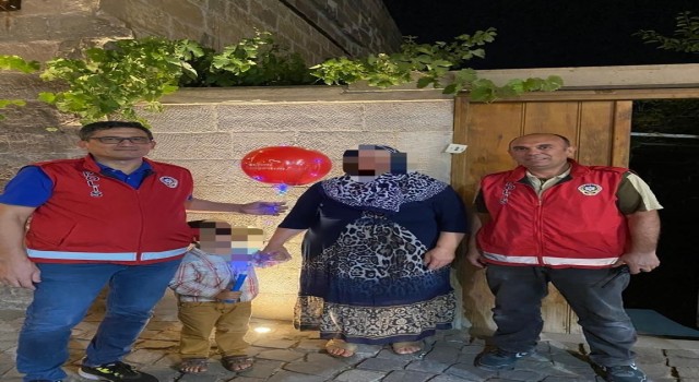 Kaybolan çocuğu Güven Timleri buldu