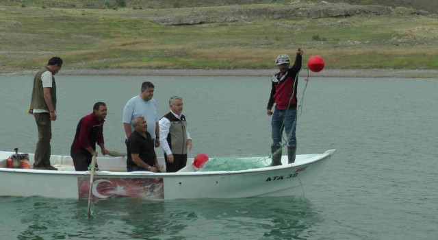 Kayseride balıkçılar vira bismillah dedi