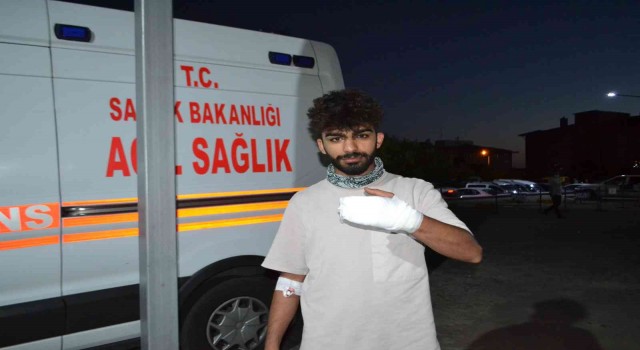 Kazada yaralanan motosiklet sürücüsünden sitem: “Bizi de adamdan sayın”