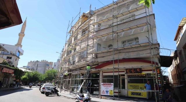 Kiliste dış cephe giydirme ve kaplama çalışmaları devam ediyor