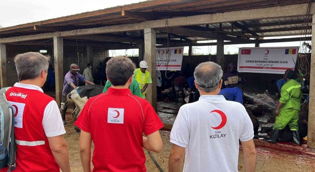 Kızılay, Çadda binlerce aileye kurban eti dağıtacak