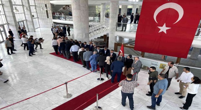 Konyada bayramlaşma programı yapıldı