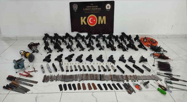 Konyada Tümör operasyonu: 7 gözaltı