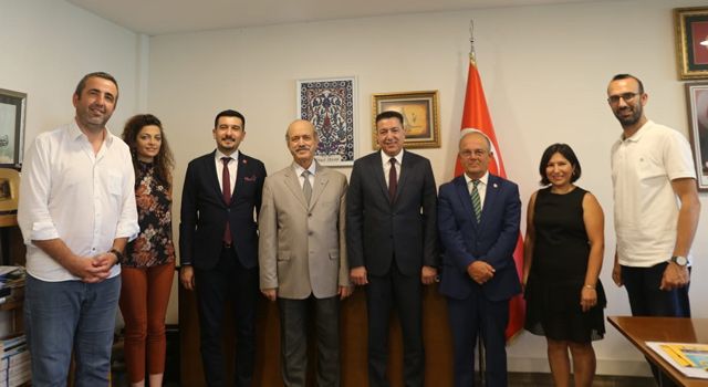 Korkut Ata Üniversitesi Rektörü Uzun, İstanbul’da ziyaretlerde bulundu