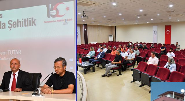 Korkut Ata Üniversitesi’nde “İslam’da Şehitlik” konferansı düzenlendi