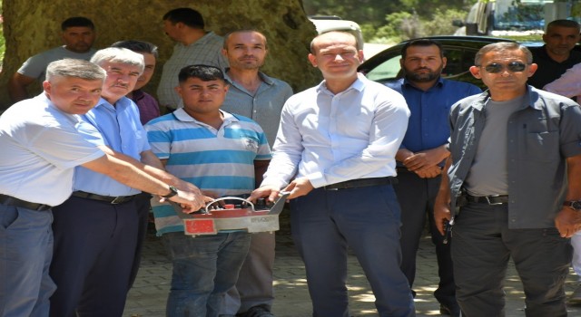 Köyceğizde Alan Camii temeli dualarla atıldı