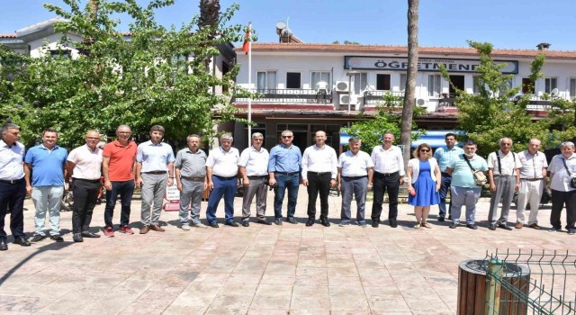 Köyceğizde protokol bayramlaştı