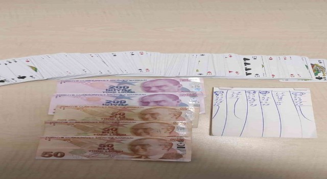 Kumar oynayan 7 kişiye 12 bin 733 TL ceza