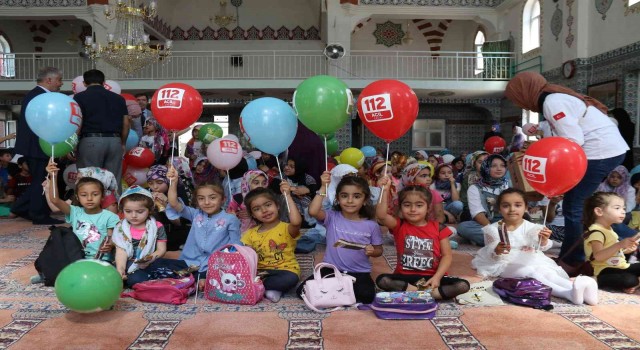 Kuran kursu miniklerine ‘112 öğretildi