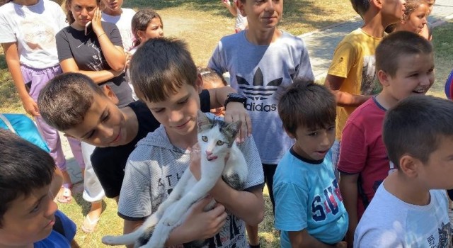 Kuran Kursu öğrencilerine hayvanlara merhamet anlatıldı
