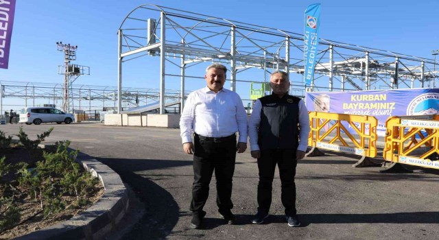 Kurban pazarı ve kesim alanında son hazırlıklar denetlendi