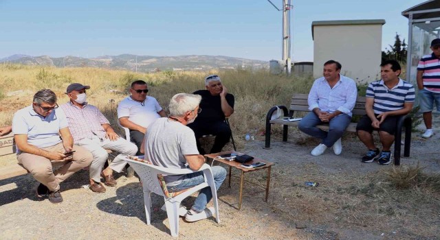 Kuşadası Belediyesi yöneticilerinden Uydukente ziyaret