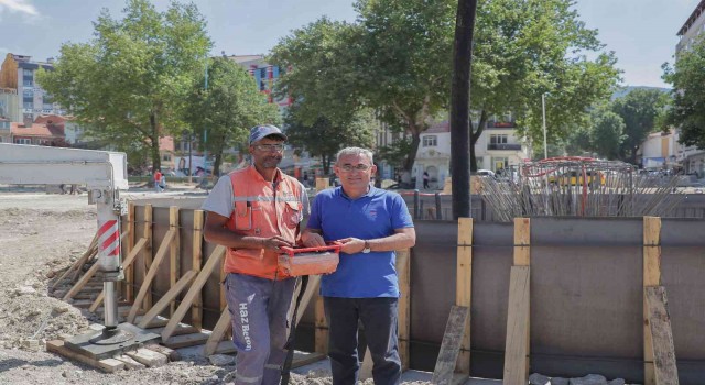 Kütahyanın simgesi vazonun temeli atıldı