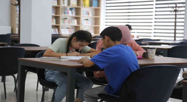 Kütüphaneler şehri Kayseriye Büyükşehirden 9uncu kütüphane