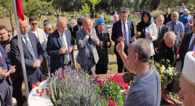Mahkemece şehit sayılan asker için tören düzenlendi