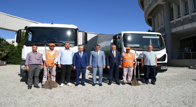 Malatya Büyükşehir araç filosunu güçlendiriyor
