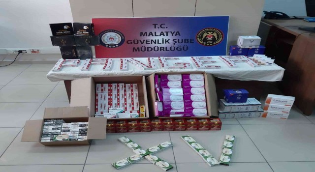 Malatyada bin 711 adet kaçak cinsel içerikli ürün ele geçirildi
