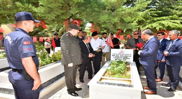 Malatyada şehitler unutulmadı