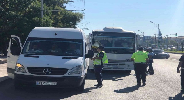 Malatyada toplu taşımada denetim