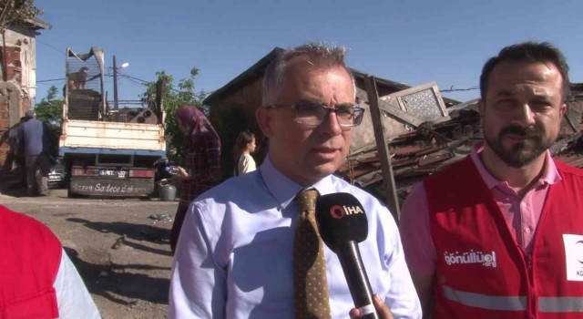 Maltepe Kaymakamı Tiryaki: (Gecekondu yangını) Yaraları saracağız”