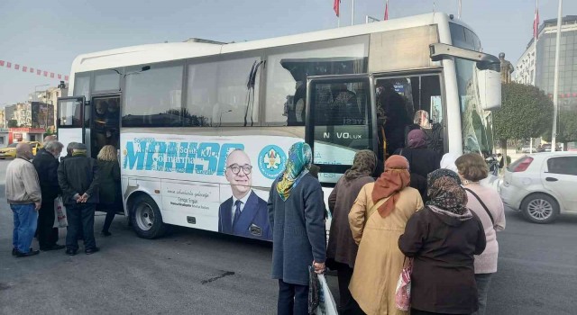 Manisada arife günü ve bayramda mezarlıklara ücretsiz ulaşım hizmeti