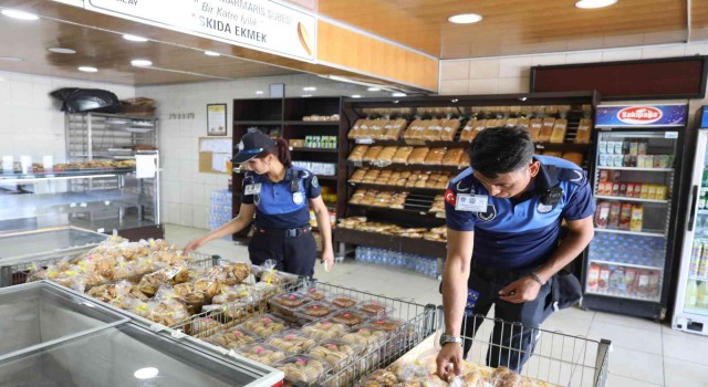 Marmaris zabıtası denetimde