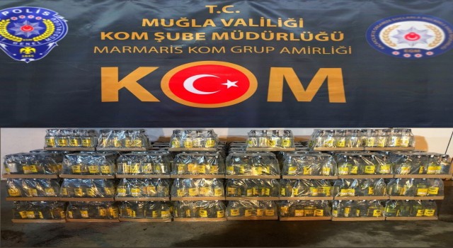 Marmariste 1 milyonluk sahte içki operasyonu