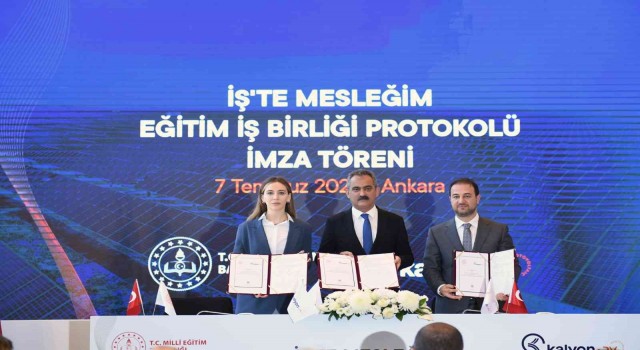 MEBten İşte Mesleğim Eğitim İş Birliği Protokolü