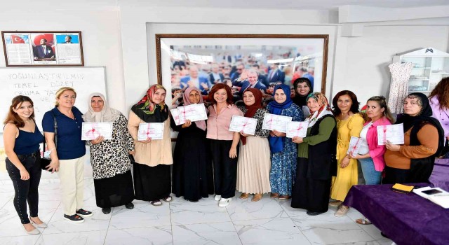 Mersinde kadınlar öğreniyor, öğrendikçe güçleniyor