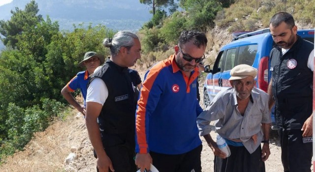 Mersinde kayıp yaşlı adam 30 saat sonra bulundu