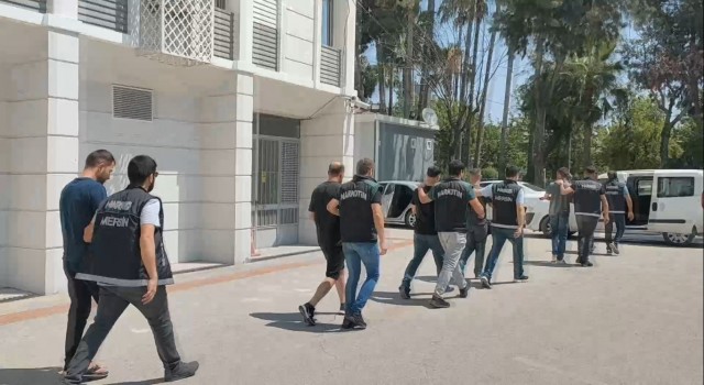 Mersinde uyuşturucu operasyonu; 10 torbacı yakalandı