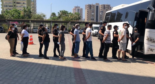 Mersindeki Temizleme operasyonunda 4 tutuklama