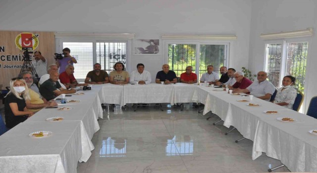 Mersinli gazeteciler Basın Bayramında bir araya geldi