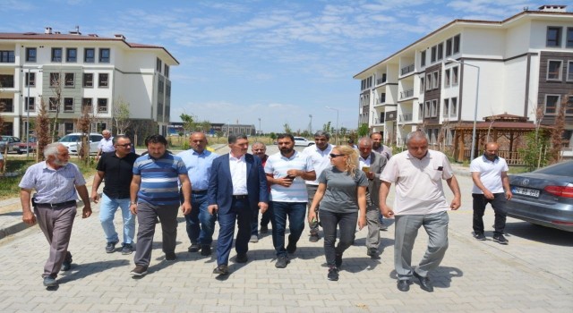 Milletvekili Çelebi: 300 konutun teslimine Ağustos ayı içinde başlanacak