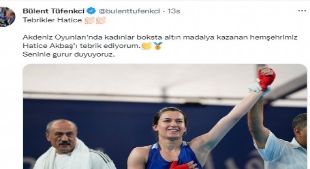 Milli boksör Akbaşa bir madalya da Akdeniz Oyunlarında