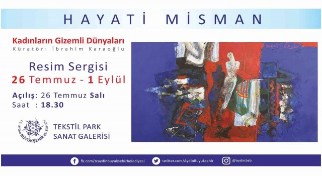 Misman resimleri Tekstil Park Sanat Galerisinde