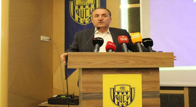 MKE Ankaragücü Başkanı Koca: “Ankaragücünün altyapısı geldiğimizden beri maalesef çok kötüydü”