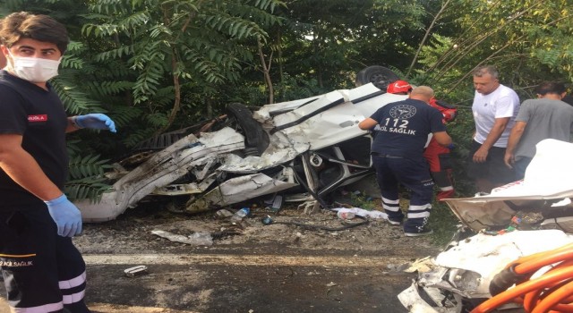 Muğlada trafik kazası: 1 yaralı