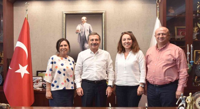 Muhtarlar Başkan Ataçla hizmetleri görüştü