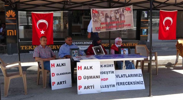 Muşta annelerin evlat nöbeti sürüyor