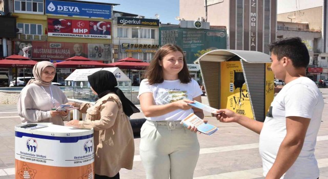 Mustafakemalpaşada kadına şiddete dikkat çekildi
