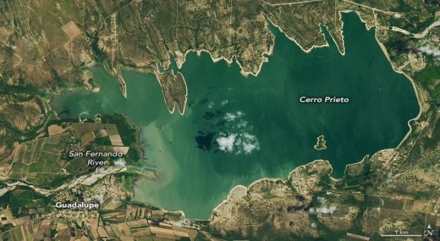 NASA, Meksikadaki kuraklığı uzaydan fotoğrafladı