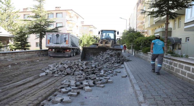 Nevşehir Belediyesi alt yapı çalışmalarına devam ediyor