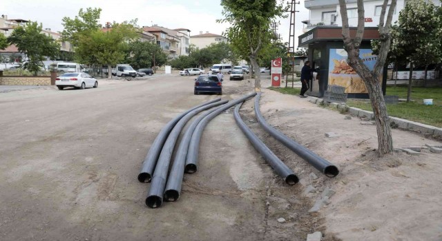 Nevşehirde alt yapı çalışmaları devam ediyor