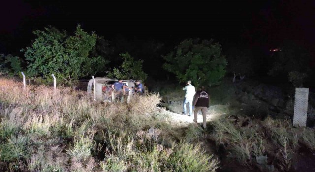 Niğdede polis aracı şarampole devrildi: 3 polis memuru yaralandı