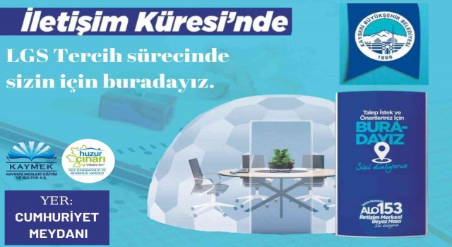 Öğrenci dostu Büyükşehirden ücretsiz LGS tercih desteği
